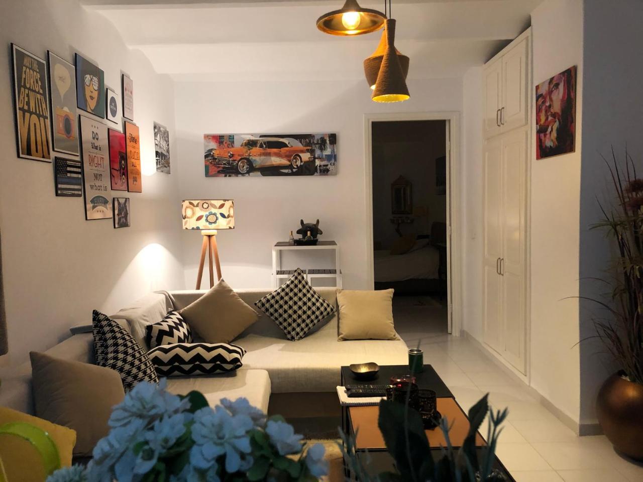 Cosy Appart En Plein Coeur De La Marsa Buitenkant foto